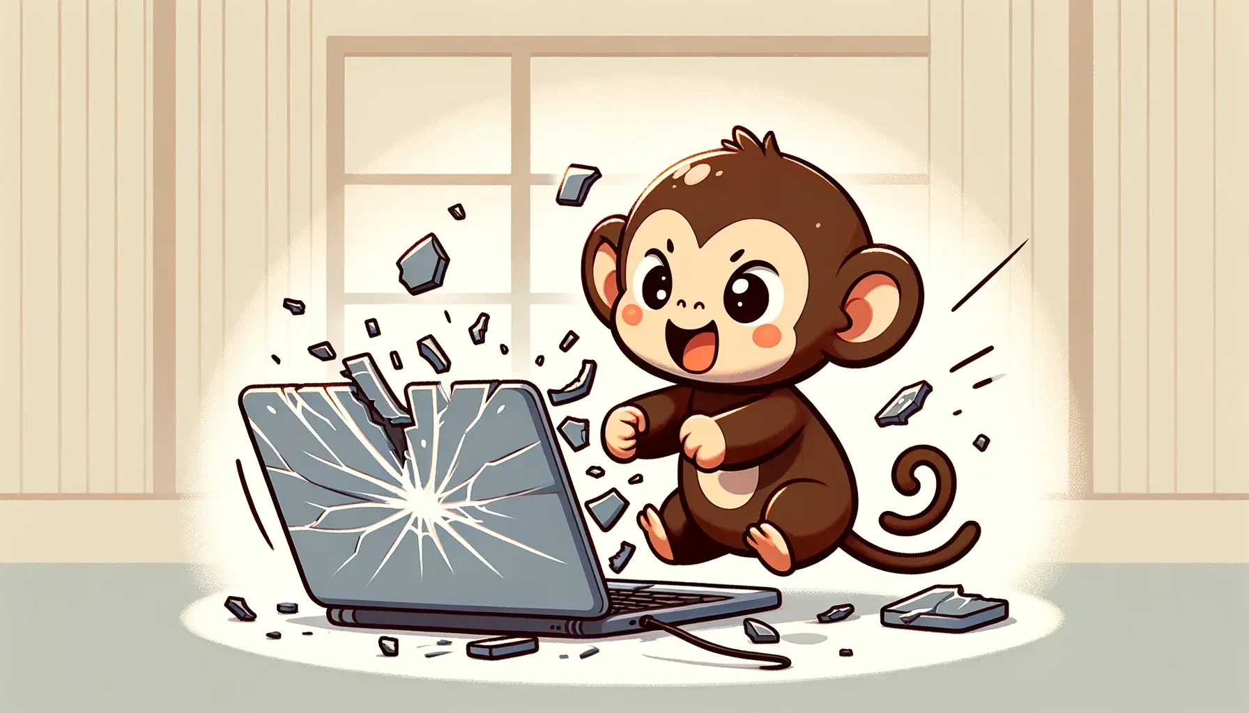 Updating Windows Laptop does not mean smashing it